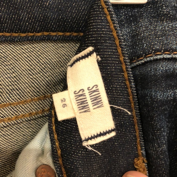 Madewell Skinny Skinny Jean - Size 26 - Picture 3 of 8